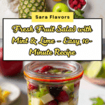 Fresh Fruit Salad Recipe (With Mint and Lime) Recipe
