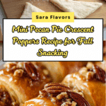Mini Pecan Pie Crescent Poppers Recipe