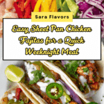 Sheet Pan Chicken Fajitas Recipe