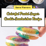 Pastel Sugar Cookie Sandwiches Recipe