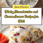 Strawberries and Cream Scones Recipe