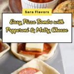 Pepperoni Cheese Pizza Bombs Recipe