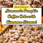 Pumpkin Coffee Cake Recipe