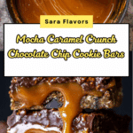 Mocha Caramel Crunch Chocolate Chip Cookie Bars Recipe