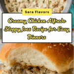 Chicken Alfredo Sloppy Joes Recipe