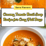 Creamy Tomato Basil Soup Recipe