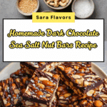 Dark Chocolate and Sea Salt Nut Bars Recipe