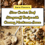 Slow Cooker Beef Stroganoff Recipe