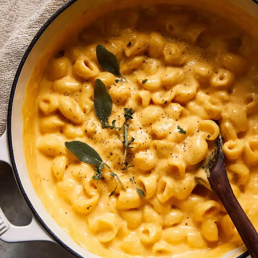One Pot Stove-Top Pumpkin Mac and Cheese Recipe 5 One Pot Stove-Top Pumpkin Mac and Cheese Recipe - Recipe Image