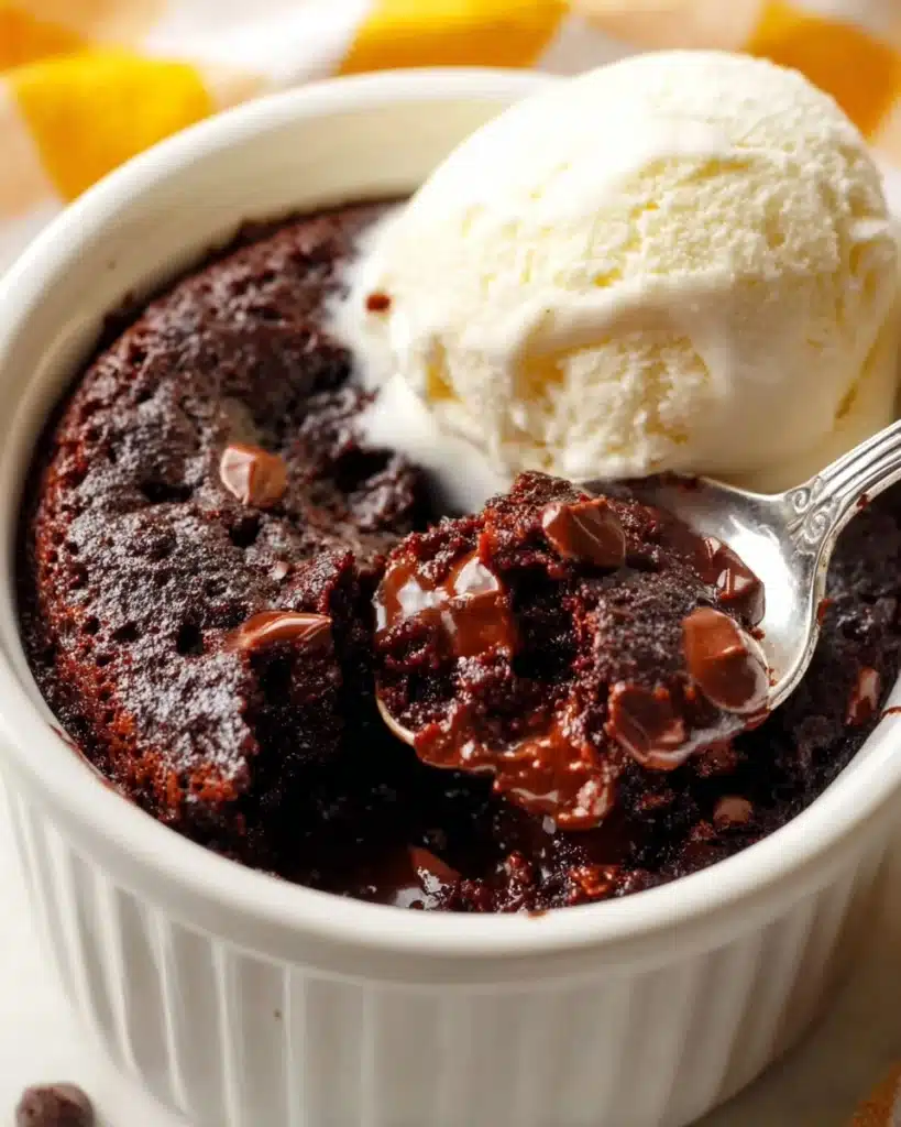 Brownie in a Mug (Eggless) Recipe