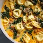 Butternut Squash & Sausage Tortellini Soup Recipe