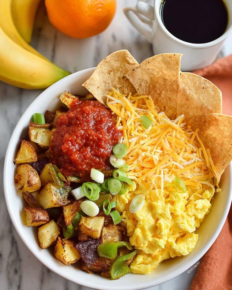 Make-Ahead Breakfast Bowls with Roasted Potatoes, Eggs, and Cheddar Recipe