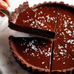 Salted Dark Chocolate Tart Recipe