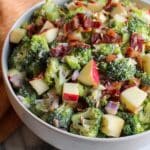 Honeycrisp Apple and Broccoli Salad with Yogurt Dressing Recipe