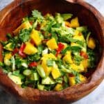 The Best Mango Avocado Salad (Healthy & Nourishing) Recipe