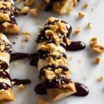 Healthy Frozen Snickers Bananas Recipe