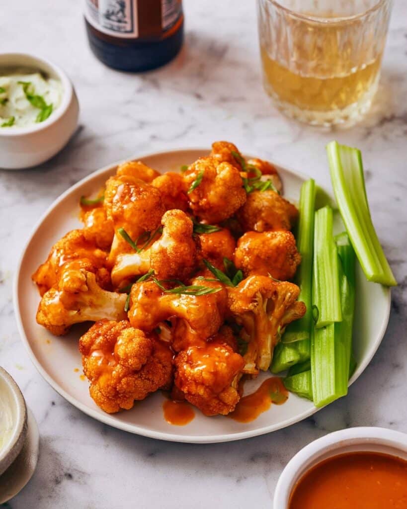 Air Fryer Buffalo Cauliflower Recipe