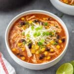 Easy Chicken Taco Soup Recipe