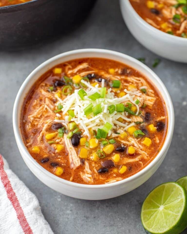 Easy Chicken Taco Soup Recipe