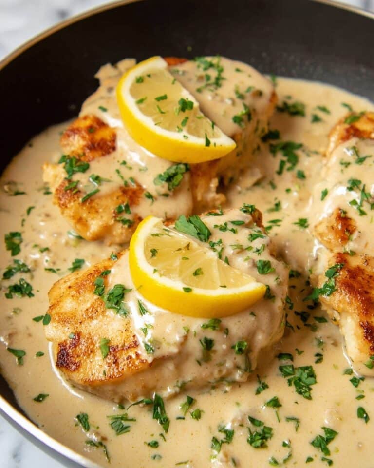 Creamy Lemon Chicken Recipe