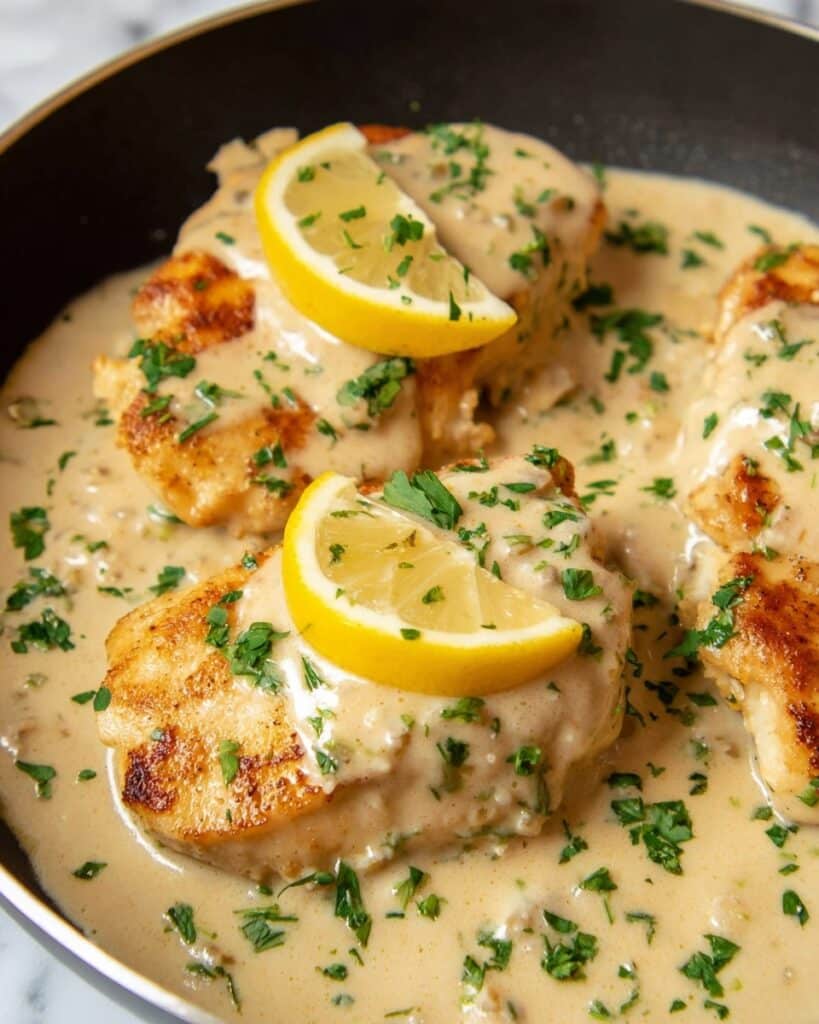 Creamy Lemon Chicken Recipe