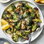 Garlic Parmesan Roasted Broccoli Recipe