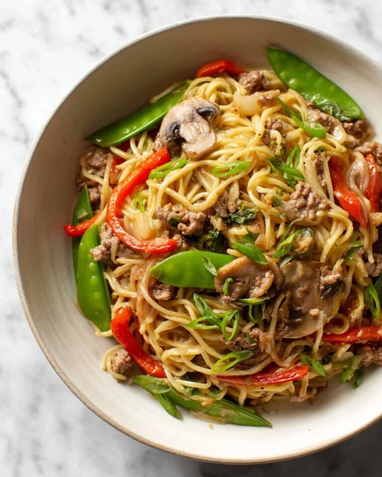 Ground Beef Lo Mein Recipe