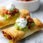 Baked Chicken Chimichanga Recipe