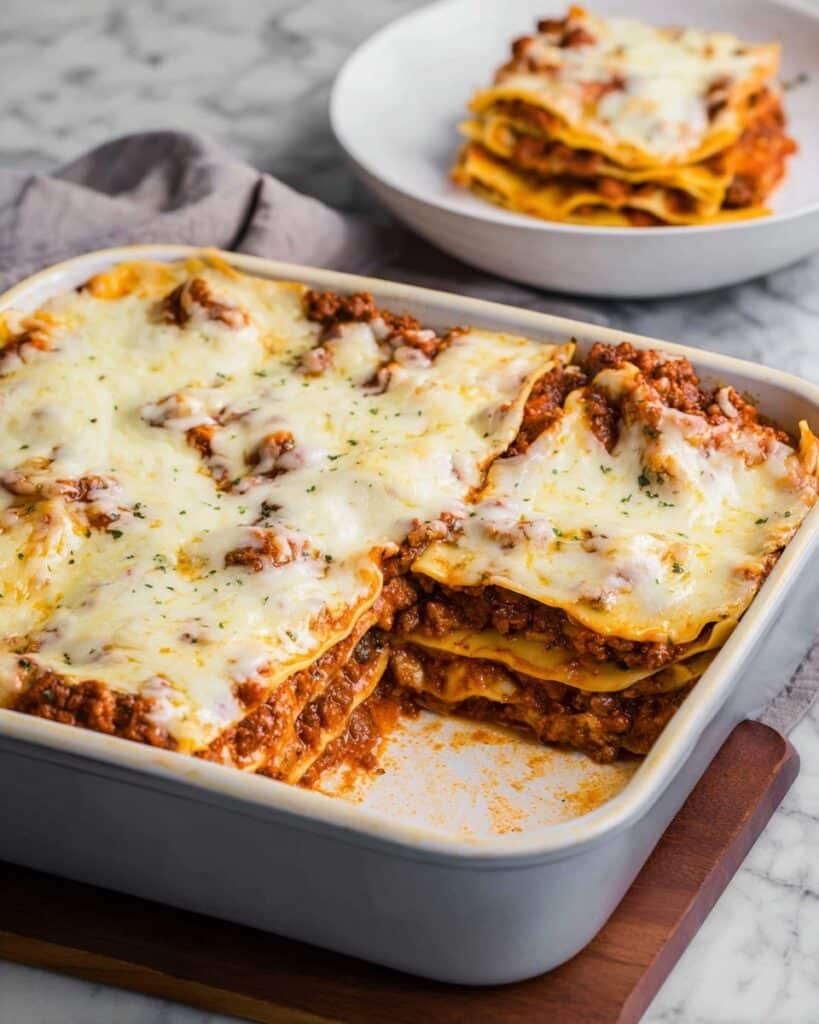 Easy Baked Ravioli Lasagna Recipe
