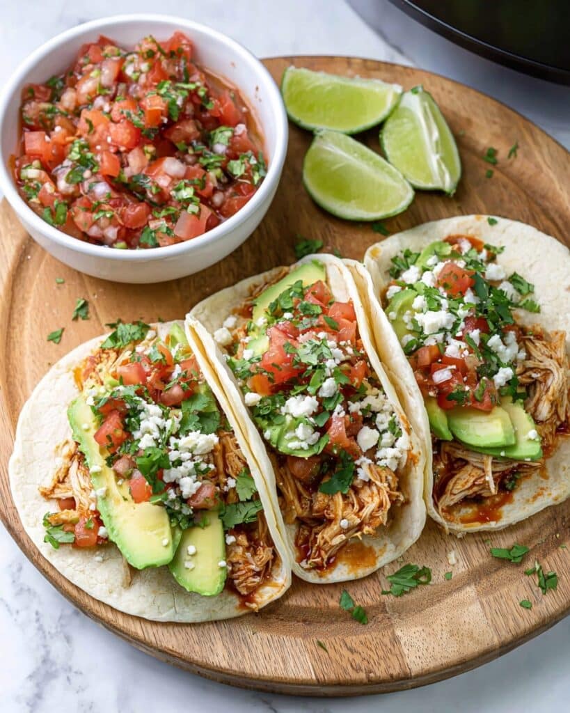Slow Cooker Chicken Tacos Recipe