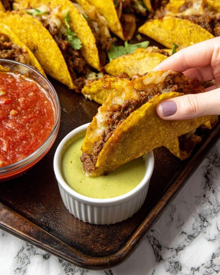 Crispy Ground Beef Tacos Recipe