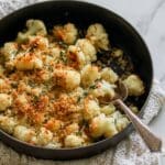 5 Ingredient Skillet Cauliflower and Gouda Gratin Recipe