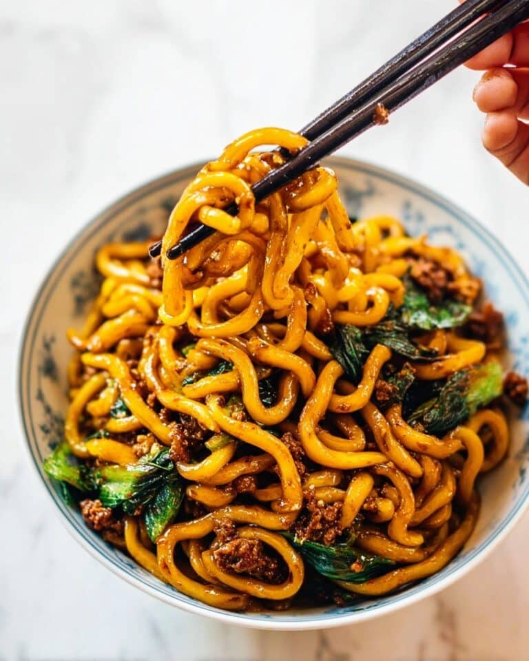 Yaki Udon | Stir Fried Udon Noodles Recipe