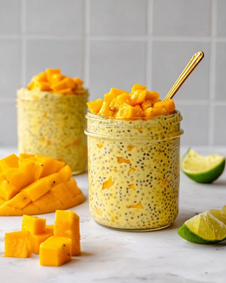 Mango Overnight Oats Recipe