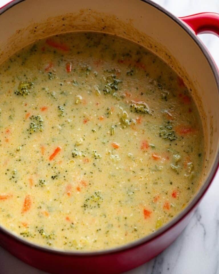 Broccoli Cheese and Potato Soup Recipe