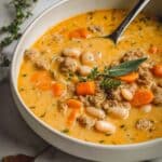 Turkey Pumpkin White Bean Chili Recipe