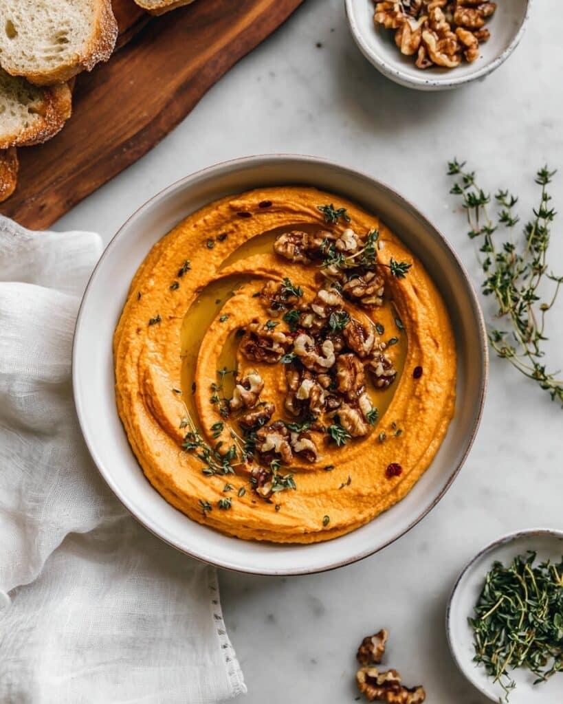 Pumpkin Whipped Feta Dip Recipe