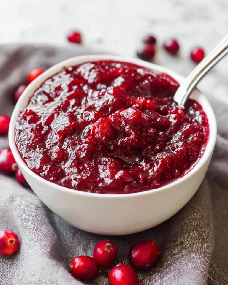 Easy Cranberry Sauce Recipe