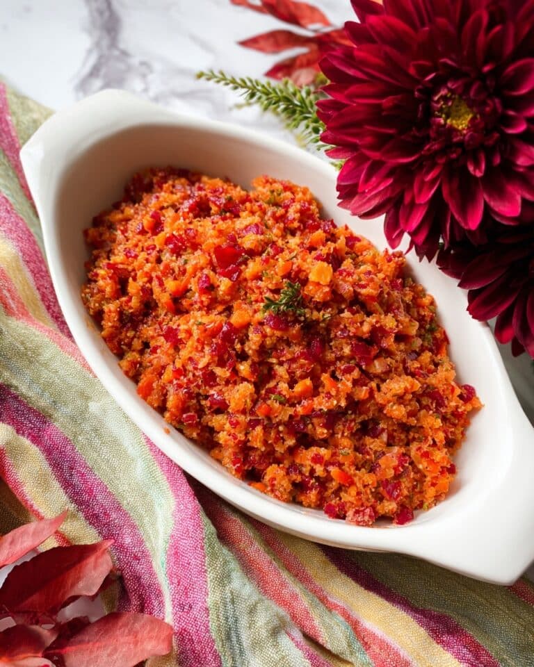 Grandma’s Cranberry Relish (Old Fashioned Recipe) Recipe