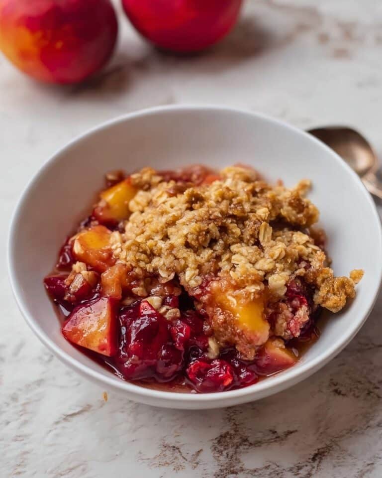 The Best Cranberry Apple Crisp Recipe