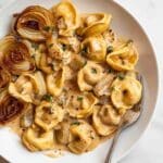 Caramelized Creamy Leek Pasta Recipe