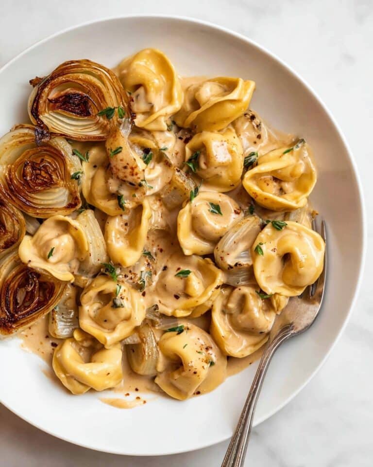 Caramelized Creamy Leek Pasta Recipe