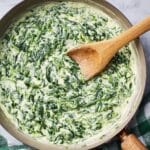 Cheesy Creamed Spinach Recipe