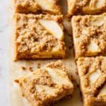Insanely Good Pear Crumble Bars Recipe