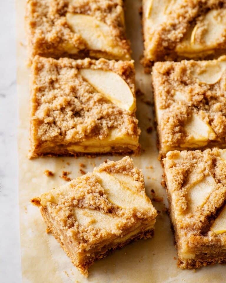 Insanely Good Pear Crumble Bars Recipe