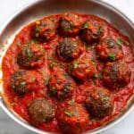 Mozzarella Stuffed Meatballs Recipe