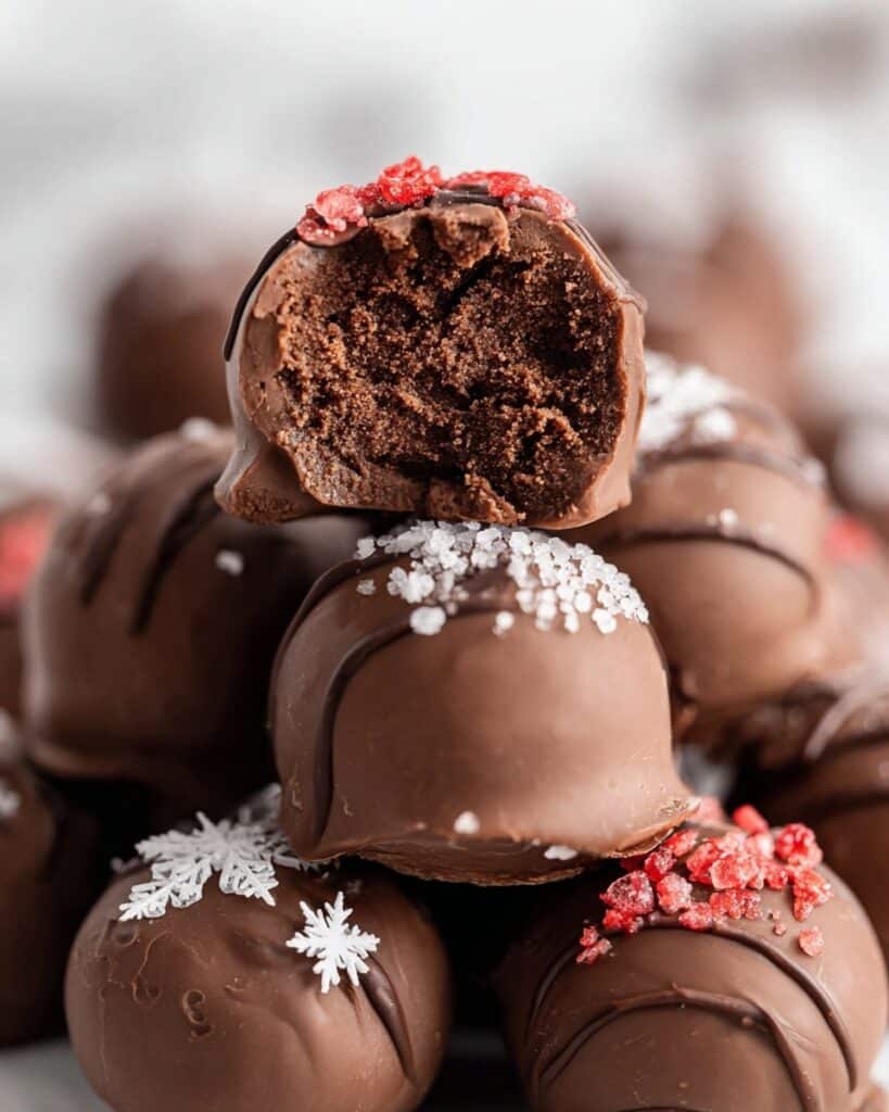 Chocolate Cream Cheese Truffles Recipe