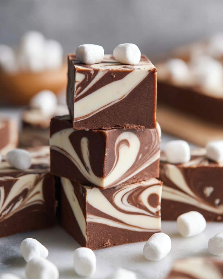 Marshmallow Swirl Fudge Recipe