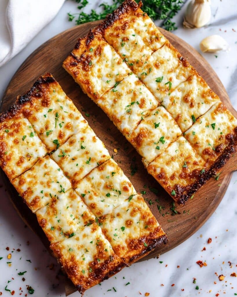 Best Cheesy Garlic Bread Recipe