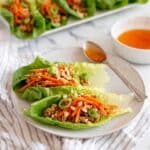 Teriyaki Chicken Lettuce Wraps Recipe